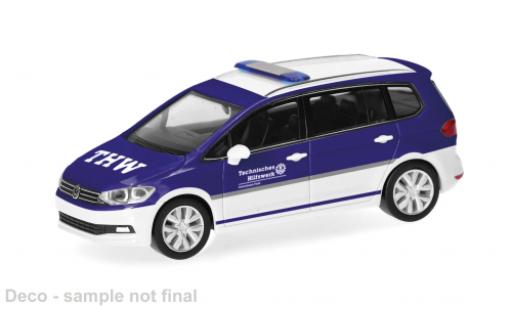 Volkswagen Touran 1/87 Herpa blau/weiss THW Fürth 1:87 diecast model cars