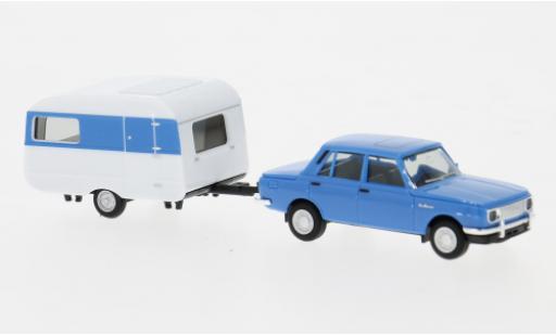 Wartburg 353 1/87 Herpa blau 1982 1:87 diecast model cars