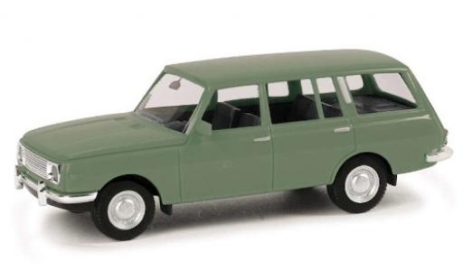 Wartburg 353 1/87 Herpa Tourist green 1966 diecast model cars