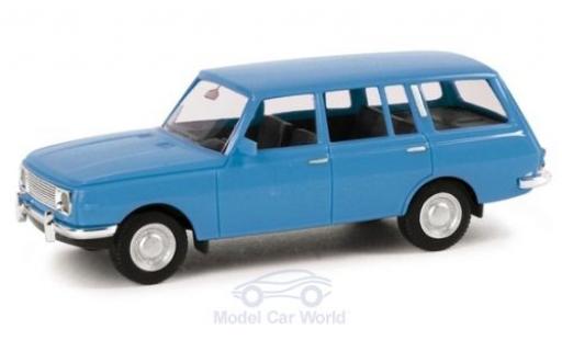 Wartburg 353 1/87 Herpa Tourist blue 1966 diecast model cars