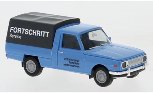 Wartburg 353 1/87 Herpa Trans Fortschritt Service 1966 avec toile diecast model cars