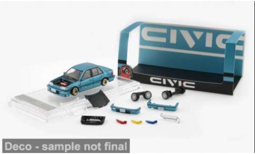 Honda Civic 1/64 BM Creations (EF2) blau 1991 1:64 diecast model cars