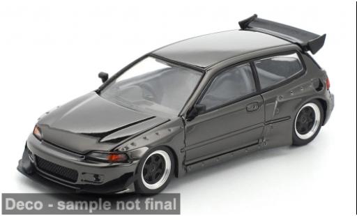 Honda Civic 1/64 Pop Race EG6 anthrazit 1:64 diecast model cars