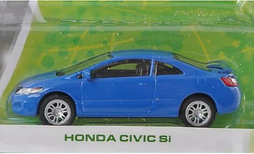 Honda Civic Si 1/64 Greenlight blue diecast model cars