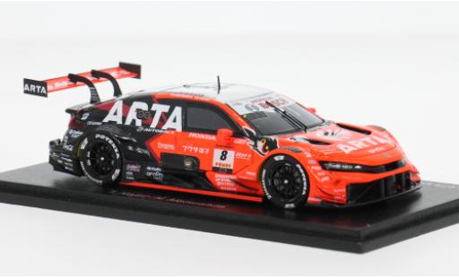Honda Civic 1/43 Spark Type R-GT GT500 Super GT 2025 #8 T.Nojiri/N.Matsushita 1:43 diecast model cars
