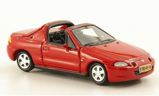 Honda CRX Del Sol 1/87 Neo red 1992 diecast model cars