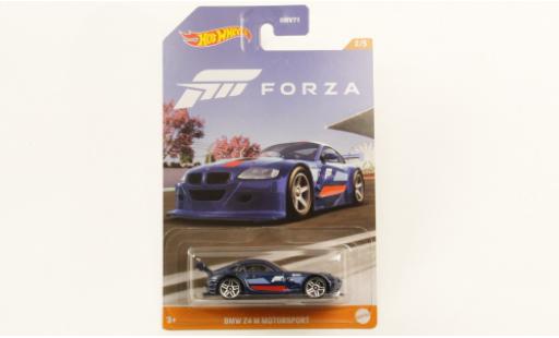 Diecast model cars Bmw Z4 1/64 Hot Wheels M blue foncé/Décorer Forza Bmw Z4 1/64 Hot Wheels M blue foncé/Décorer Forza diecast model cars