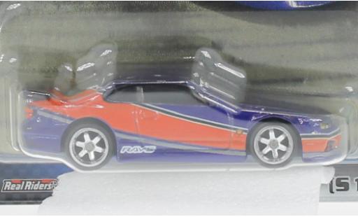 Diecast model cars Nissan Silvia 1/64 Hot Wheels Premium (S15) blue foncé/red rapide & Furious Nissan Silvia 1/64 Hot Wheels Premium (S15) blue foncé/red rapide & Furious diecast model cars