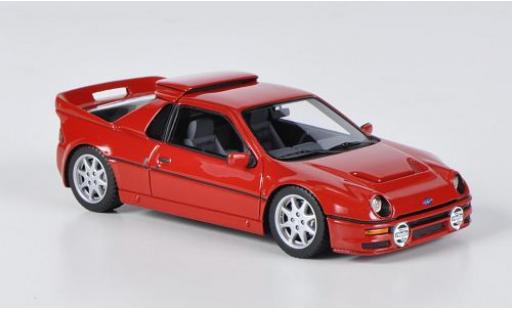 Ford RS 200 1/43 HPI MIrage red diecast model cars