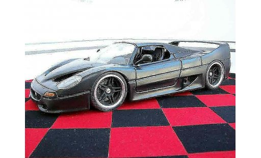 Ferrari F50 Coupe 1/18 Burago rosso nero diecast model cars
