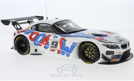 Diecast model cars Bmw Z4 1/18 Bmw GT3 No.9 Michel Vaillart Blancpain Endurance 24h Spa 2015 A.Zanardi/B.Spengler/T.Glock Bmw Z4 1/18 Bmw GT3 No.9 Michel Vaillart Blancpain Endurance 24h Spa 2015 A.Zanardi/B.Spengler/T.Glock diecast model cars