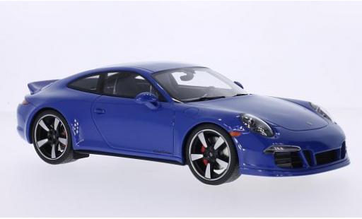 Diecast model cars Porsche 991 GTS 1/18 GT Spirit 911 () Carrera GTS Club Coupe blue 60 Years Club of America avec Vitrine Porsche 991 GTS 1/18 GT Spirit 911 () Carrera GTS Club Coupe blue 60 Years Club of America avec Vitrine diecast model cars