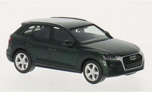 Audi Q5 1/87 Herpa metallic green diecast model cars