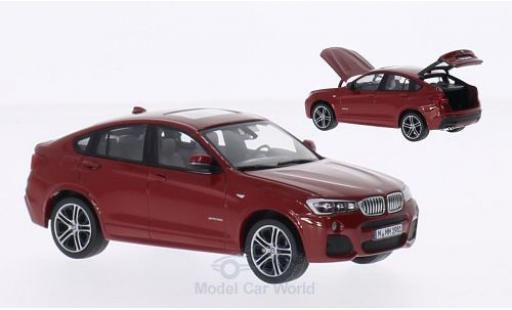 Bmw X4 1/43 Herpa metallic red 2015 diecast model cars