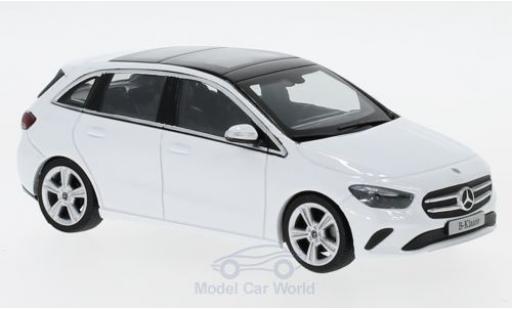 Mercedes Classe B 1/43 Herpa (W247) white 2018 diecast model cars