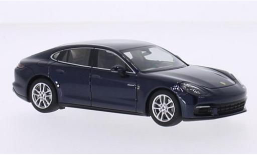 Diecast model cars Porsche Panamera 4S 1/43 Herpa 4S Diesel metallic blue 2016 Porsche Panamera 4S 1/43 Herpa 4S Diesel metallic blue 2016 diecast model cars