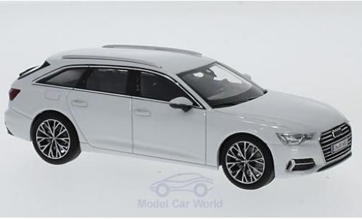 Audi A6 1/43 iScale Avant white 2018 diecast model cars