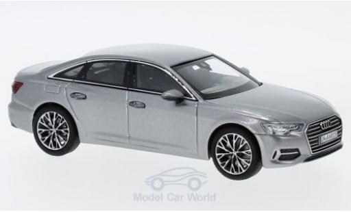 Diecast model cars Audi A6 1/43 iScale Limousine metallic grey 2018 Audi A6 1/43 iScale Limousine metallic grey 2018 diecast model cars