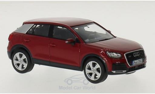 Audi Q2 1/43 iScale red diecast model cars