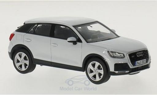 Audi Q2 1/43 iScale white diecast model cars