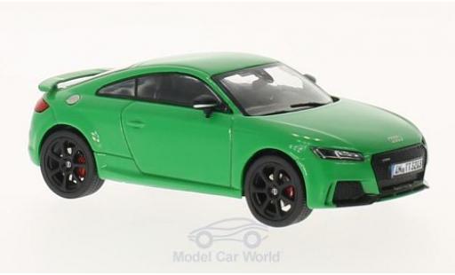 Audi TT RS 1/43 iScale RS green 2017 diecast model cars