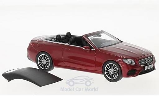 Diecast model cars Mercedes Classe E 1/43 iScale Cabriolet (A238) metallic red 2017 Mercedes Classe E 1/43 iScale Cabriolet (A238) metallic red 2017 diecast model cars