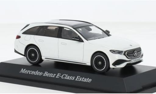 Mercedes Classe E 1/43 I iScale T-Modell (S214) weiss 2023 1:43 diecast model cars