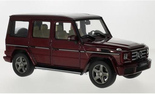 Diecast model cars Mercedes Classe G 1/18 iScale (W463) metallic red 2015 Mercedes Classe G 1/18 iScale (W463) metallic red 2015 diecast model cars