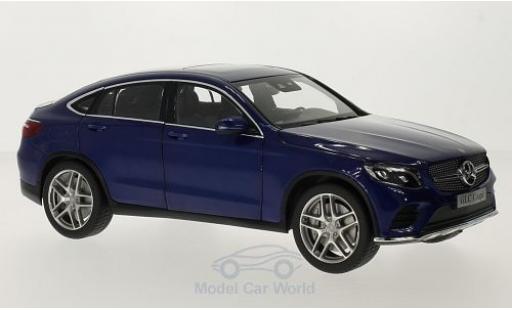 Diecast model cars Mercedes Classe GLC 1/18 iScale GLC Coupe (C253) metallic blue Mercedes Classe GLC 1/18 iScale GLC Coupe (C253) metallic blue diecast model cars