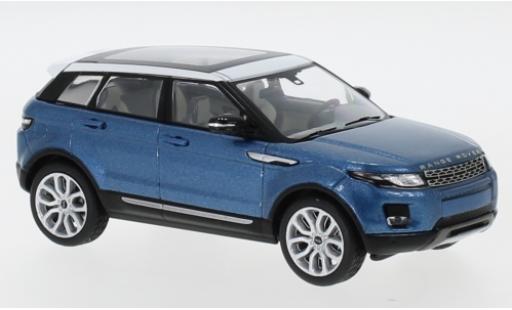 Land Rover Range Rover 1/43 IXO Evoque metallic blue/white 5-portes diecast model cars