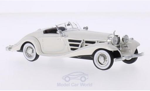 Mercedes 500 K 1/43 IXO K (W29) Spezial Roadster white diecast model cars