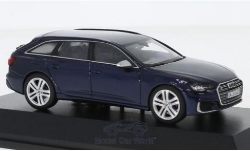 Audi S6 1/43 Jadi Avant blue 2019 diecast model cars