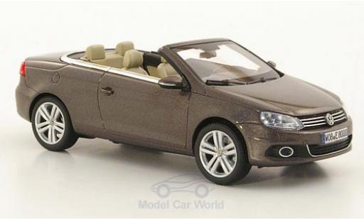 Volkswagen Eos 1/43 Kyosho metallic brown 2011 diecast model cars