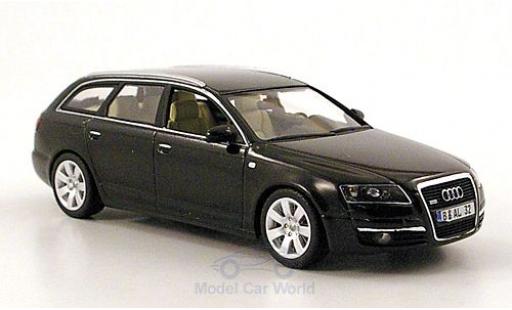 Diecast model cars Audi A6 1/43 Minichamps Avant (C6) metallic black 2004 Audi A6 1/43 Minichamps Avant (C6) metallic black 2004 diecast model cars