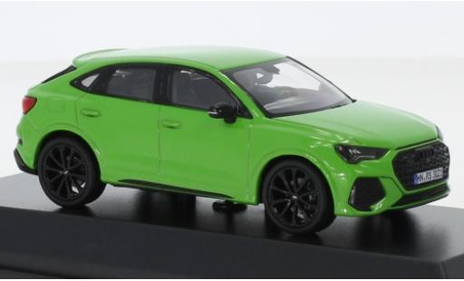 Audi RS Q3 1/43 Minichamps Sportback green 2019 diecast model cars