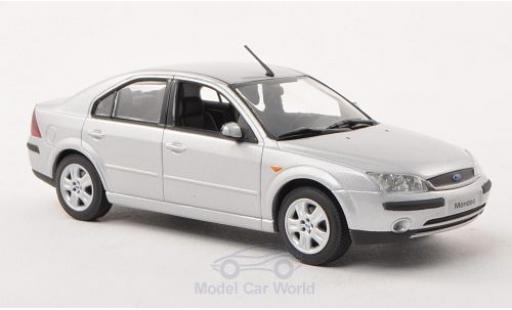 Ford Mondeo 1/43 Minichamps MKIII grey 2001 Stufenheck diecast model cars