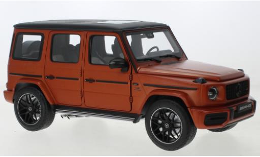 Mercedes Classe G 1/18 I Minichamps AMG G63 matt-orange diecast model cars