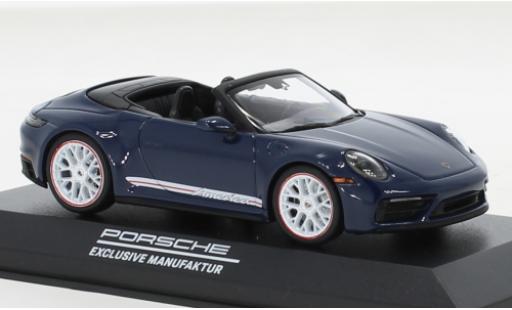 Diecast model cars Porsche 992 GTS 1/43 Minichamps 991  Carrera Cabriolet America Edition blue 2022 Porsche 992 GTS 1/43 Minichamps 991  Carrera Cabriolet America Edition blue 2022 diecast model cars