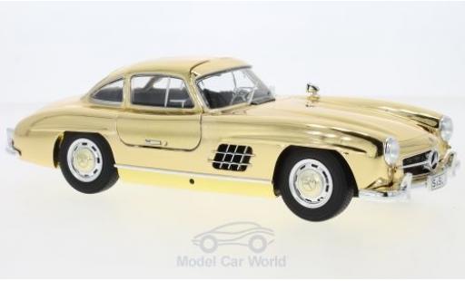 Mercedes 300 SL 1/18 Minichamps SL (W198) gold 1954 diecast model cars