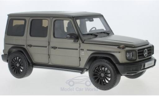 Mercedes Classe G 1/18 Minichamps (W463) grey 2019 40 Jahre diecast model cars