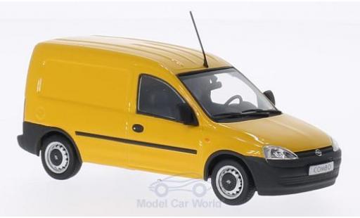 Diecast model cars Opel Combo 1/43 Minichamps yellow 2012 Opel Combo 1/43 Minichamps yellow 2012 diecast model cars