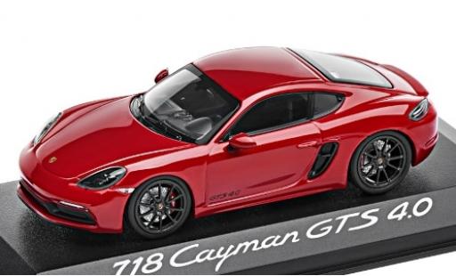 Diecast model cars Porsche Cayman GTS 1/43 Minichamps 718 GTS 4.0 (982) red 2020 Porsche Cayman GTS 1/43 Minichamps 718 GTS 4.0 (982) red 2020 diecast model cars