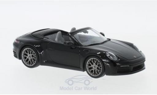 Diecast model cars Porsche 992 1/43 Minichamps 911 () Carrera 4 Cabriolet black 2019 Porsche 992 1/43 Minichamps 911 () Carrera 4 Cabriolet black 2019 diecast model cars