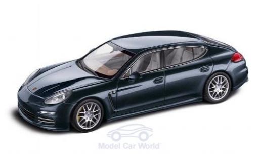 Porsche Panamera 4S 1/43 Minichamps 4S Executive metallic blue diecast model cars