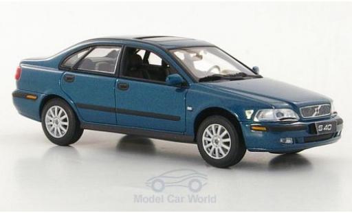 Diecast model cars Volvo S40 1/43 Minichamps metallic green Volvo S40 1/43 Minichamps metallic green diecast model cars