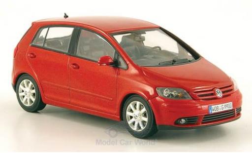 Volkswagen Golf 1/43 Minichamps V Plus metallic red 2005 diecast model cars