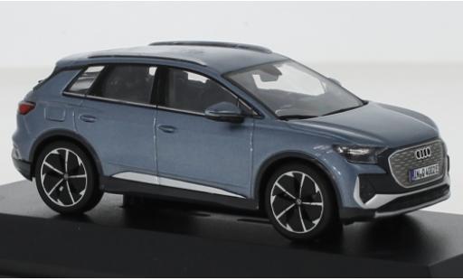 Audi Q4 1/43 Minimax e-tron metallic blue 2021 diecast model cars