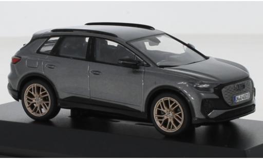 Audi Q4 1/43 Minimax e-tron metallic grey 2021 diecast model cars