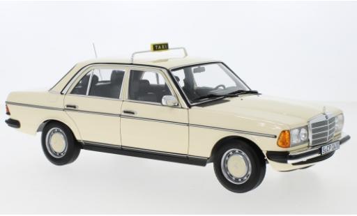 Diecast model cars Mercedes 200 1/18 Norev (W123) beige Taxi (D) 1980 Mercedes 200 1/18 Norev (W123) beige Taxi (D) 1980 diecast model cars