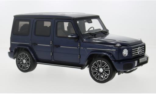 Mercedes Classe G 1/18 I Norev AMG Line (W465) blau 1:18 diecast model cars